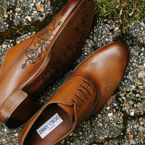 [双11狂欢][24期免息]JIMMY CHOO/VINE LACE UP男系带鞋