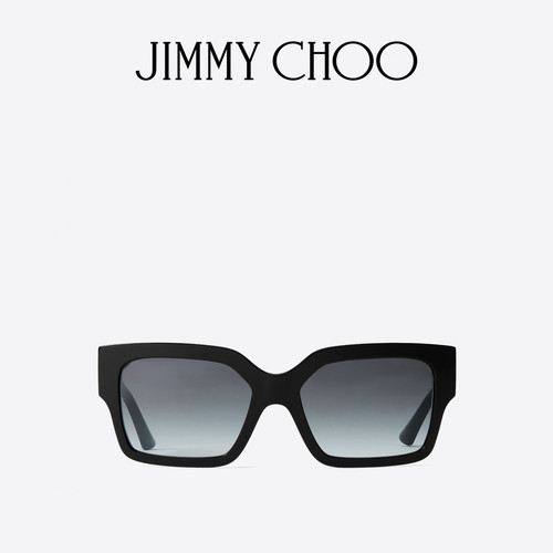 JIMMY CHOO/EVE 女士 撞色矩形框太阳镜