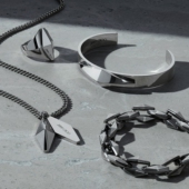 王一博同款 RING 新年礼物 CHOO LINK JIMMY DIAMOND 金属戒指