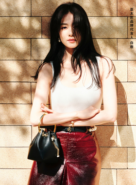 [白鹿同款]JIMMY CHOO/AURI EARRING女士珍珠水晶耳环