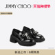 新年礼物 LOAFER JIMMY CHOO AZIZI 女 水晶蝴蝶结饰乐福鞋