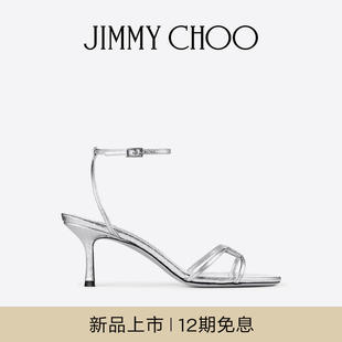 1998 银色凉鞋 2025冬季 女士 LEO CHOO JIMMY 系列 圣诞礼物