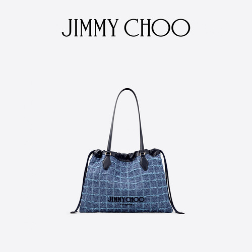 [礼物]JIMMY CHOO/DRAWSTRING TOTE女士抽绳托特包