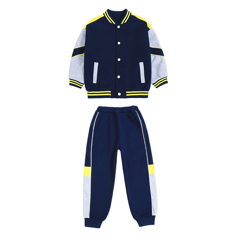 幼儿园园服春秋装中小学生校服运动服套装儿童班服纯棉新款英伦风