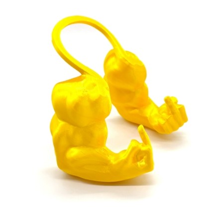 3d打印猫咪肌肉浩克手臂挂脖中指整蛊恶搞小玩具宠物解压cos道具