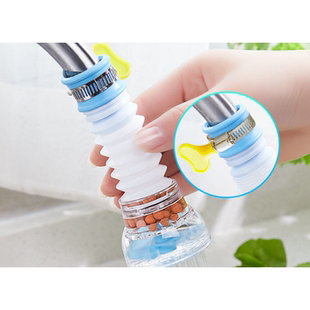 花洒水龙头过滤器厨房防溅水通用自来水净水滤水器家用花洒防头