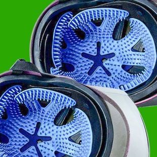 头盔内衬垫硅胶透气防压发骑行头盔垫片头发蓬松工人安全帽隔热垫