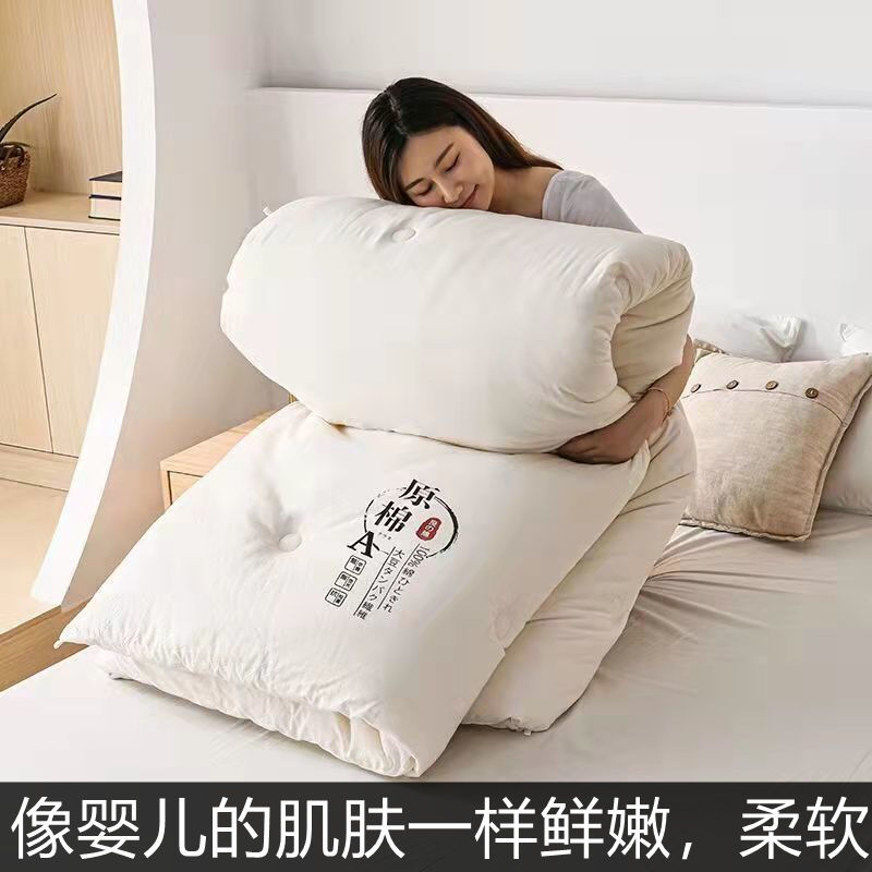 【粉丝钜惠】A类大豆纤维春秋冬被芯针织水洗棉亲肤可裸睡