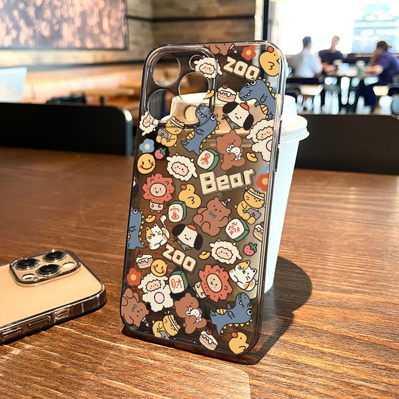 全包硅胶套vivo手机壳卡通