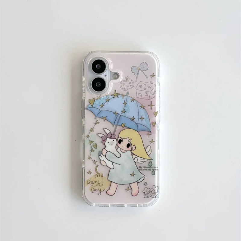 防摔 白底IMD 高颜值