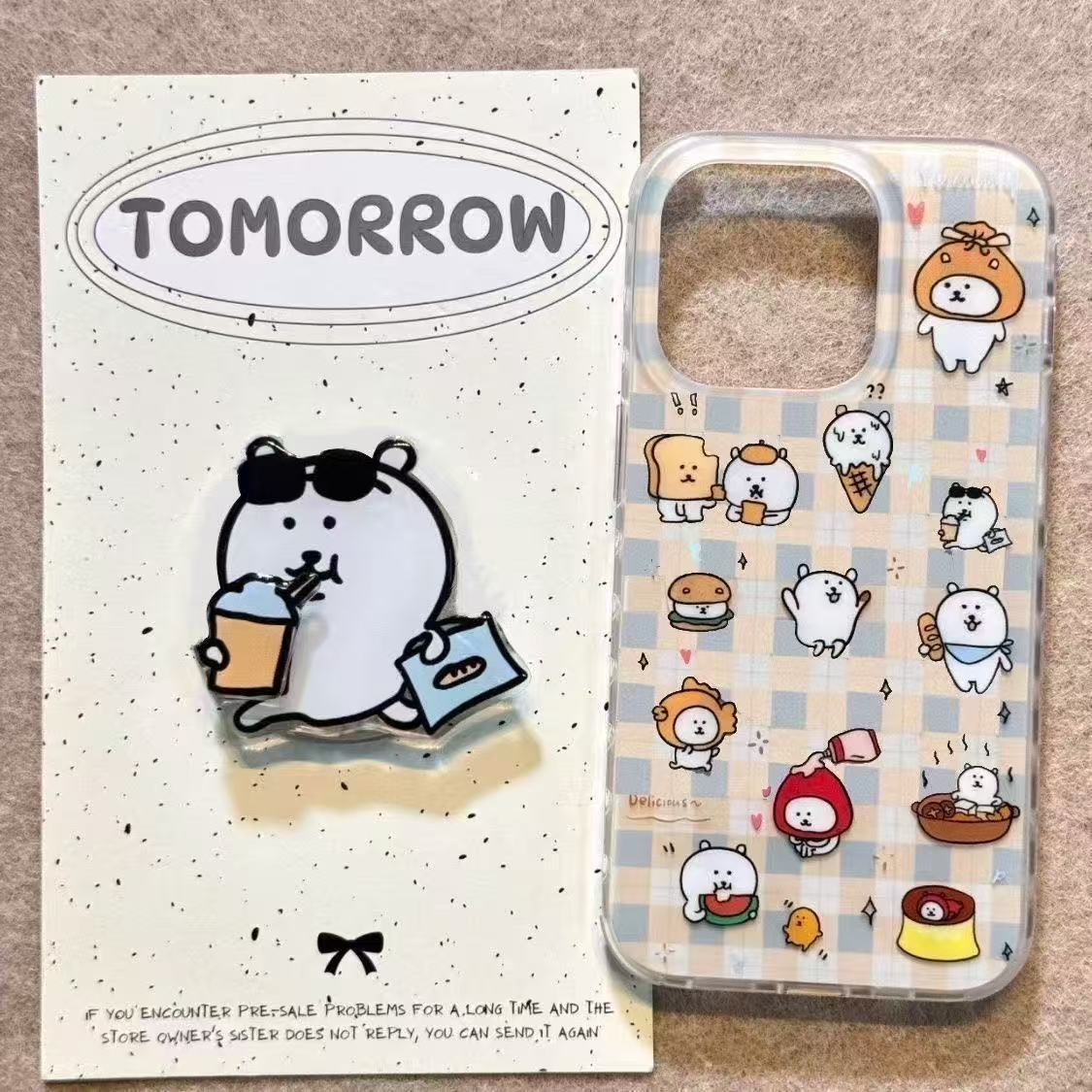 防摔 白底IMD 高颜值