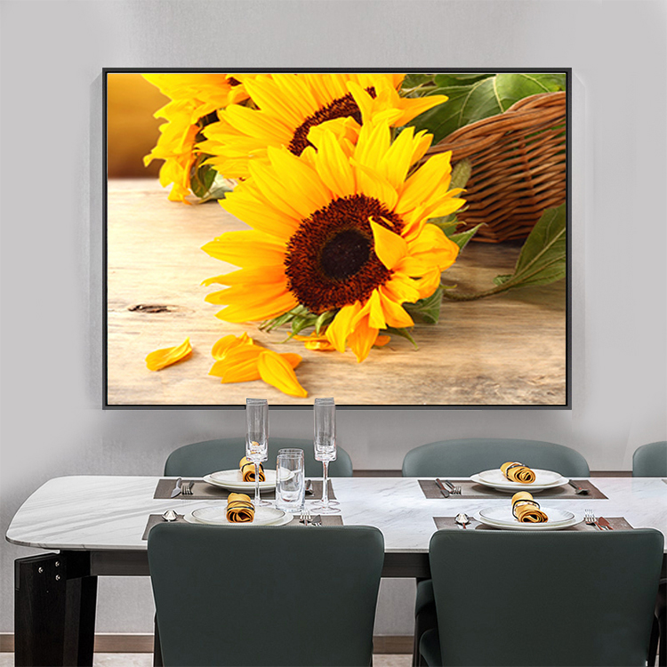 5d钻石画满钻十字绣新款向日葵