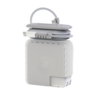 适用于MacbookPro充电器保护套mac苹果笔记本电脑电源壳14寸air13配件2022绕线M2收纳67w16数据线30包29外壳