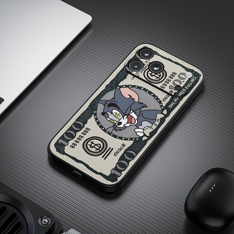 PQUE汤姆美金iPhone18promax手机壳苹果高端17promax防摔16保护套14plus全包17Air新年苹果15高档手机保护套