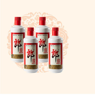 郎牌郎酒53度普郎酱香型白酒500ml 4瓶过节送礼自饮口粮酒