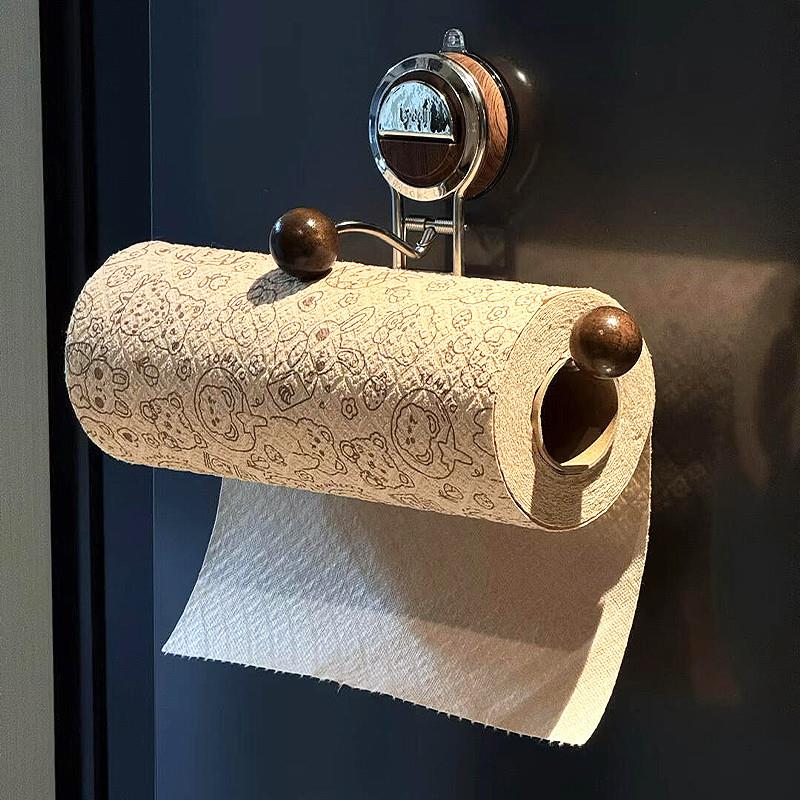 【行业热销】日本新家的100个快递厨房纸架倒挂盒抹布架纸巾架浴