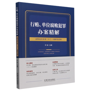 十二 含刑法修正案 理解与适用 单位腐败犯罪办案精解 行贿