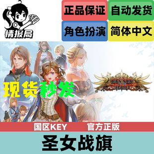 PC正版游戏 圣女战旗 Steam国区激活码CDKey Banner of the Maid