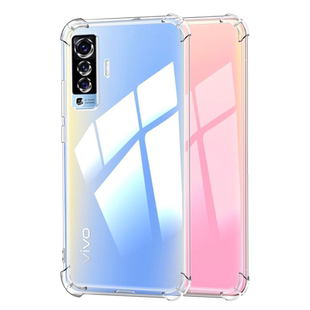 适用vivoX50/X60/X70/X80/X90手机壳vivo保护套T气囊PRO防摔+硅胶S镜头全包透明软壳男女士款手机套外壳