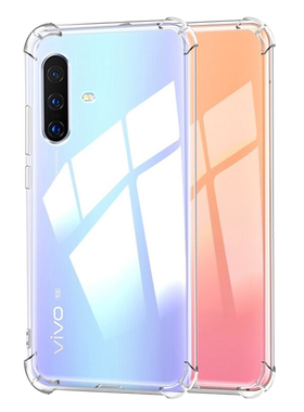 适用vivoX20/X21/X23/X27手机壳vivo保护套x20plus气囊x21i/s防摔x23幻彩版硅胶x27pro全包透明手机套软外壳