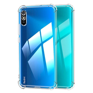 适用红米9A手机壳Redmi小米9a保护套红米9新款透明软壳硅胶外壳气囊防摔全包边男女款网红潮个性创意简约