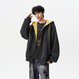 1997邮政局nans男装pd大人悟空有货goodbai美式开衫连帽卫衣外套