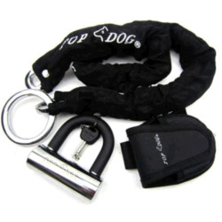 狗王锁链条锁碟刹锁防