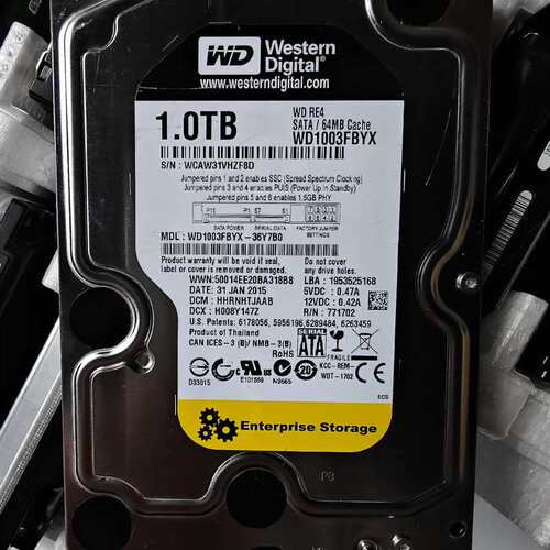 请议价-西数1T SATA 黑盘 WD1003FBYX-36Y7B0