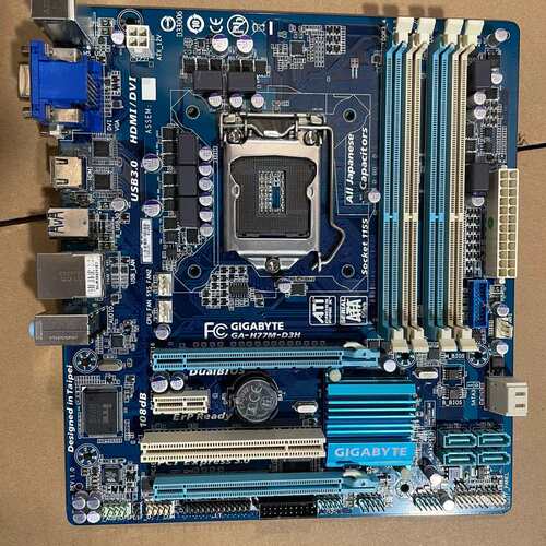 请议价-技嘉H77M-D3H主板！