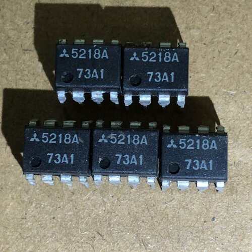 请议价-M5218A,DIP-8,进口新货正品，现库存50件，脚不光