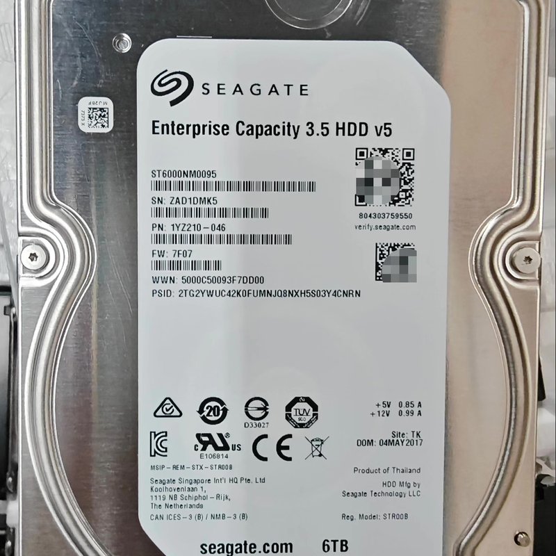 请议价-希捷6T SAS 12GB 企业级硬盘