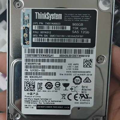 请议价-ThinkSystem 900G 15K SAS 12G
