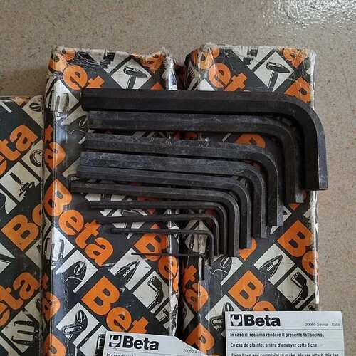请议价-意大利产Beta内六角96N系列，原装正品，意大利制造。