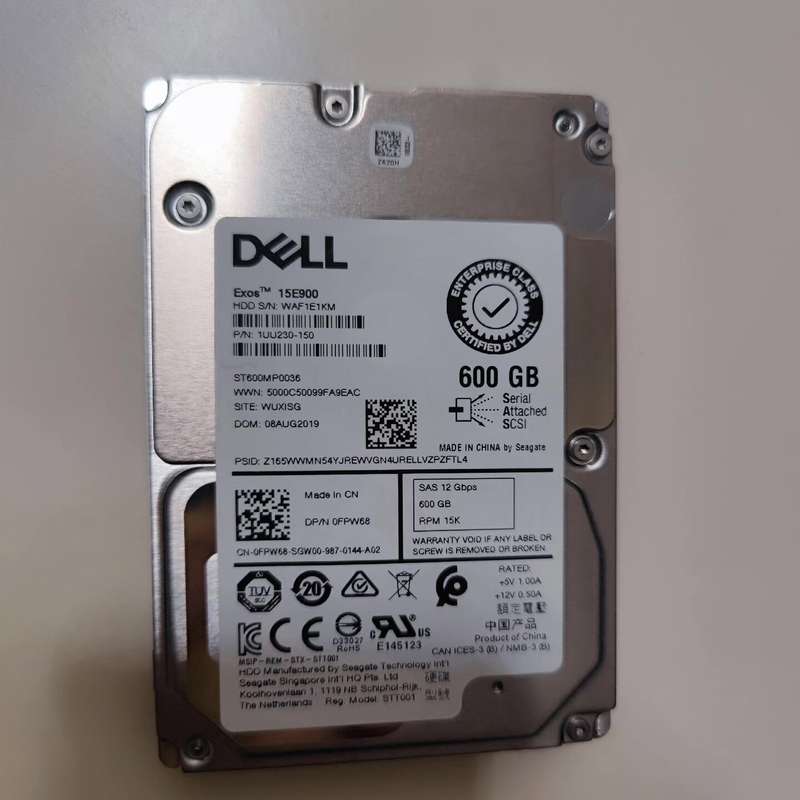 请议价-DELL Exos 15E900 600GB 2.5寸SAS