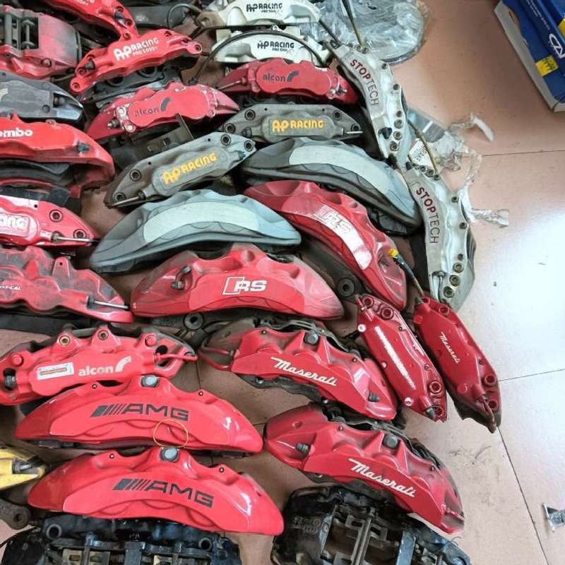 请议价-拆车正品布雷博brembo大四六活塞卡钳刹车改装卡钳布雷