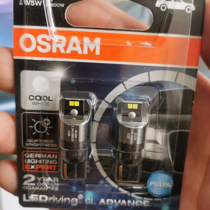 请议价-欧司朗(OSRAM) W5W/T10 LED车灯示宽