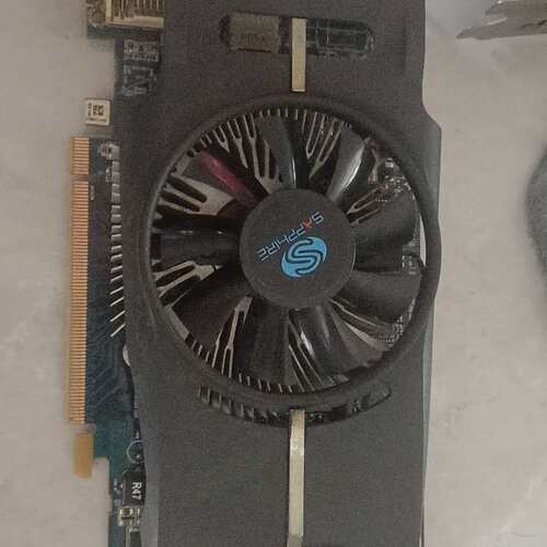 请议价-蓝宝石SAPPHIRE HD6770 1G显卡，拆机下来的，