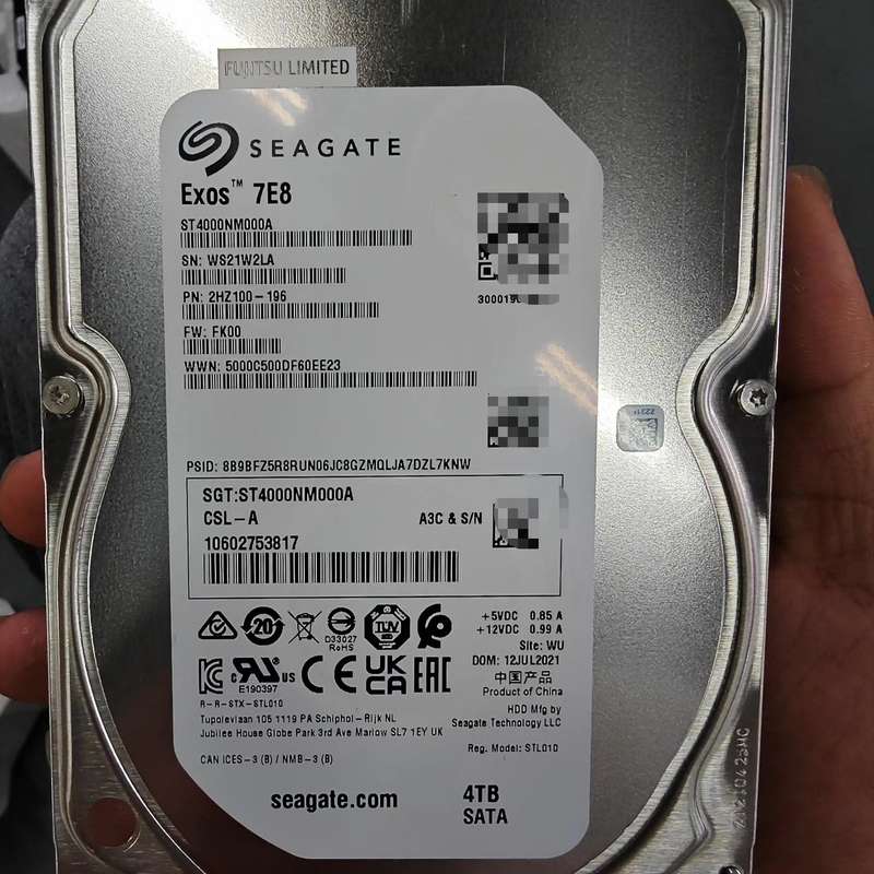 请议价-希捷4T SATA 3.5寸 7200转企业级硬盘