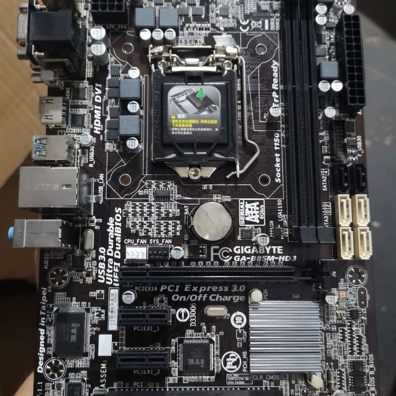 请议价-技嘉B85M-HD3主板!