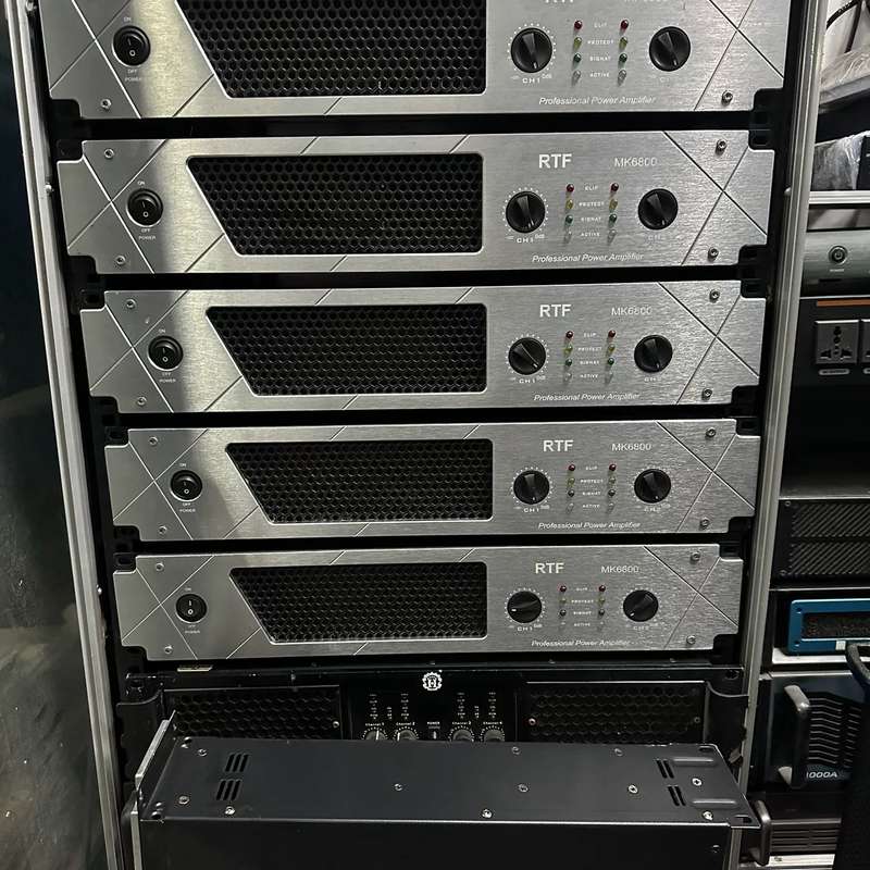 请议价-RTF专业功放 MK6800,次6台,,功能完好无维修,