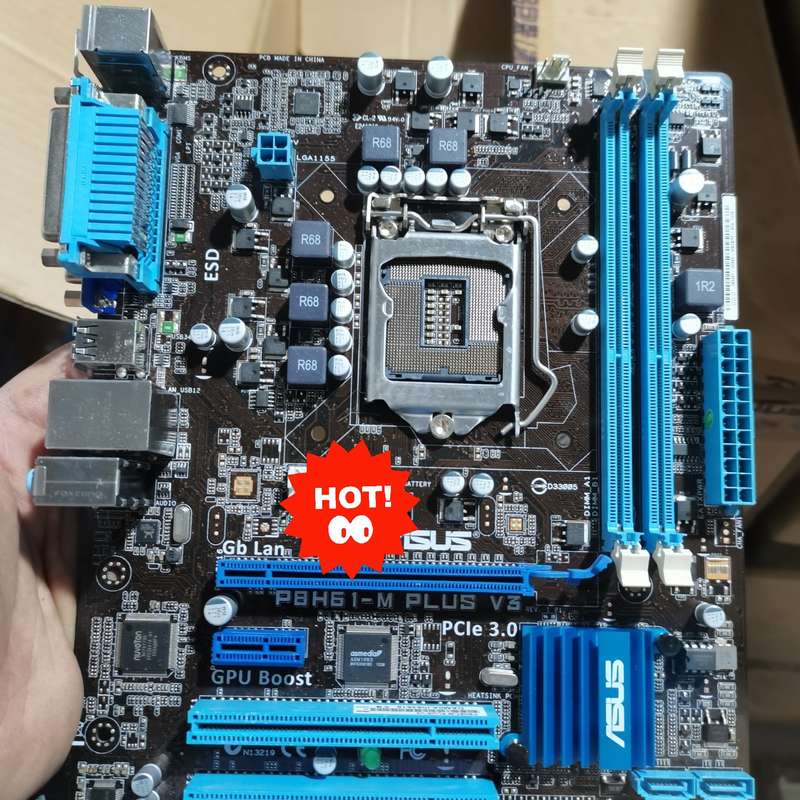 请议价-华硕P8H61-M PLUS V3 工控主板!