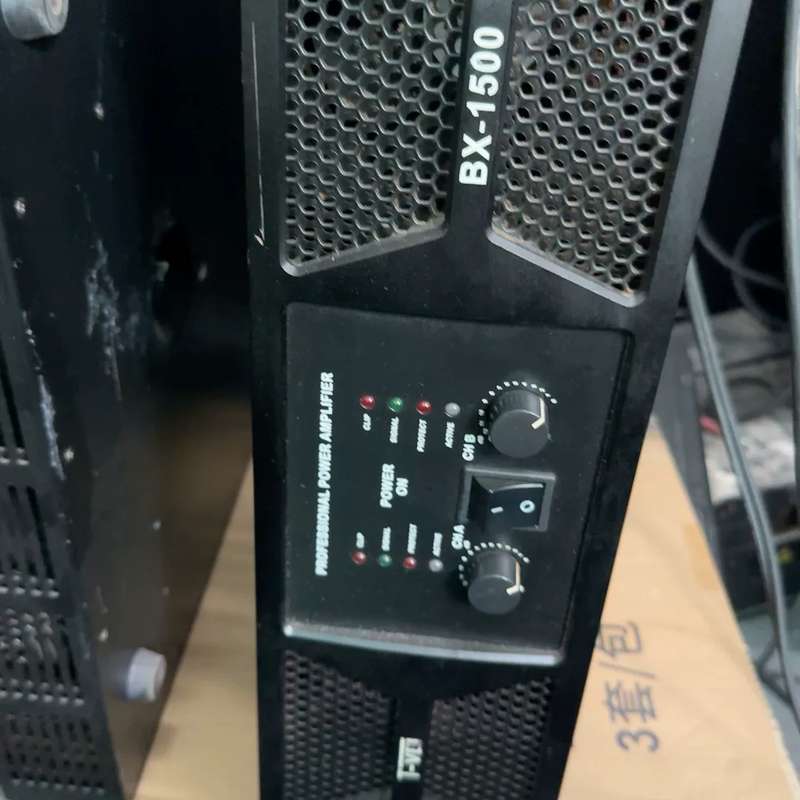 请议价-出一台BX-1500专业功放,功能完好无维修。适合舞台演出使