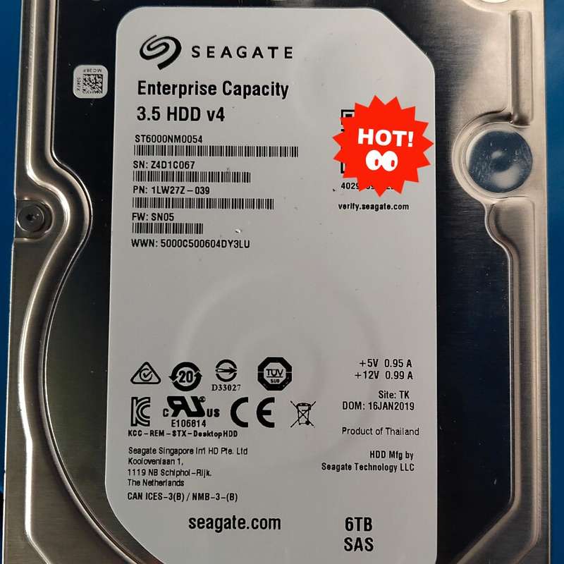 请议价-希捷 IBM 6T SAS 12GB 企业级硬盘