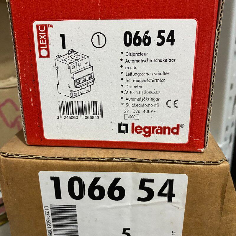 请议价-全新未拆封罗格朗断路器,型号106654,3PD20A,原装