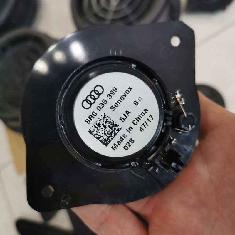 请议价-奥迪q5 a4l拆车喇叭一套高音喇叭喇叭盖高音头自己车拆下