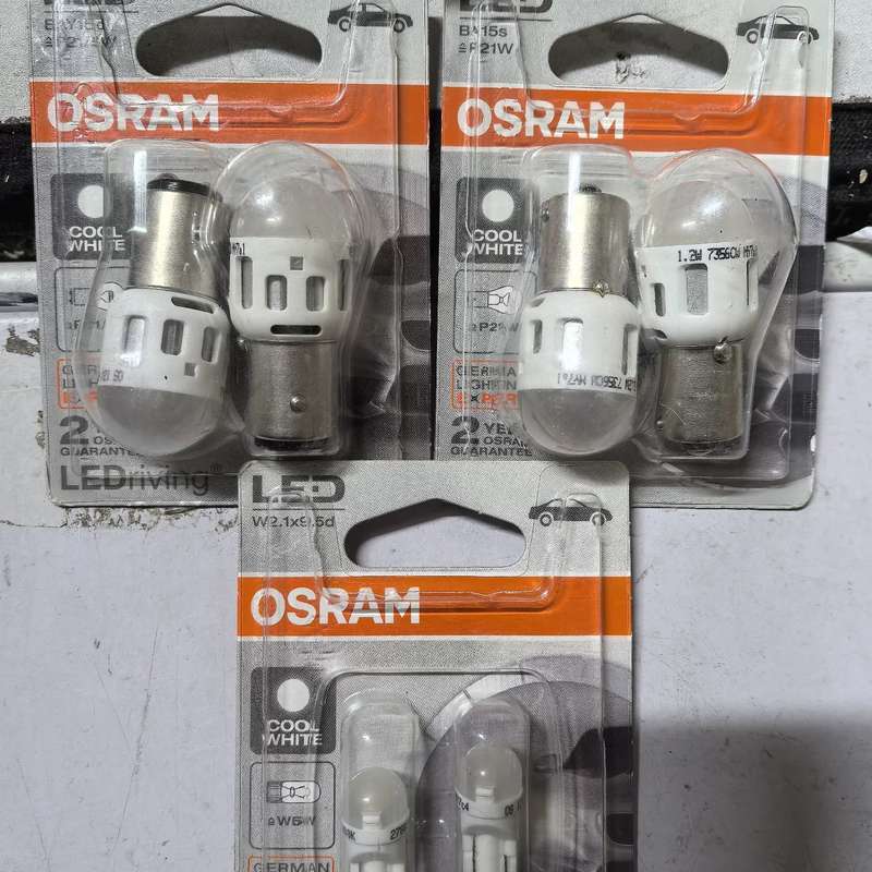 请议价-欧司朗LED示宽灯t10倒车P21W刹车P21/5W