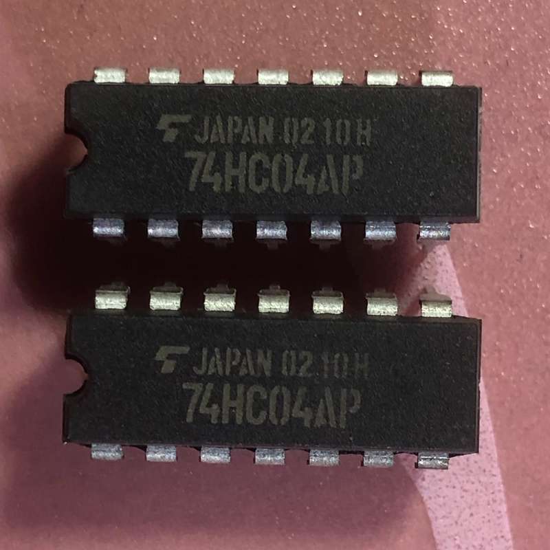 请议价-74HC04AP,DIP-14,全新原装正品 反向电路器，现