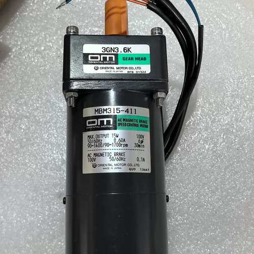 请议价-OM日本东方马达MBM315－411全新货没有包装，减速机型