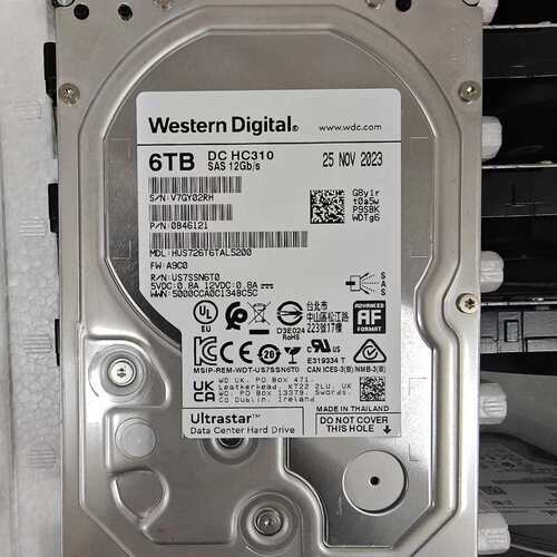 请议价-西数 Ultrastar DC HC310 6TB SAS