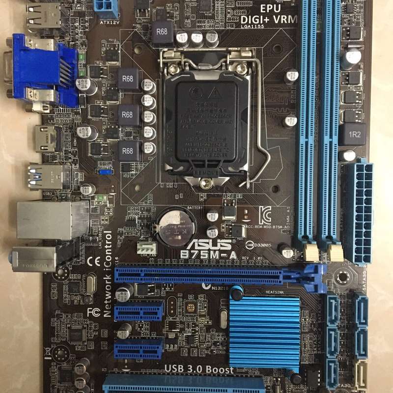 请议价-华硕B75M-A 带HDMI接口主板！